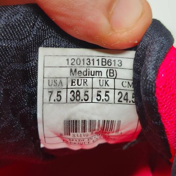 Brooks Pure Flow 2 P2 Running Shoes- Womens- Size 7.5 B- Pink Black- Athletic - Picture 8 of 12